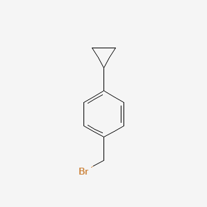 molecular formula C10H11B B1519470 1-(溴甲基)-4-环丙基苯 CAS No. 1150617-57-4