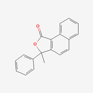 3-Methyl-3-phenylnaphtho(1,2-c)furan-1(3H)-one