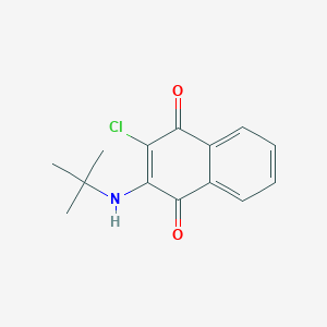 2-(Tert-butylamino)-3-chloronaphthalene-1,4-dione