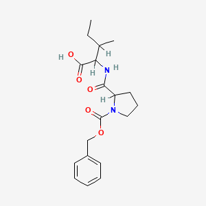 1-((Benzyloxy)carbonyl)prolylisoleucine