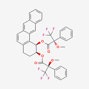 (1R,2S)-1,2,3,4-Tetrahydrotetraphene-1,2-diyl(2R,2'R)bis(3,3,3-trifluoro-2-methoxy-2-phenylpropanoate)