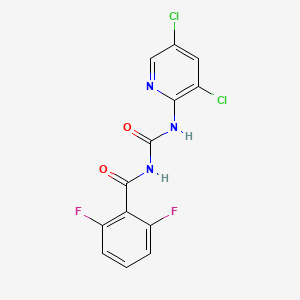 Benzamide, N-(((3,5-dichloro-2-pyridinyl)amino)carbonyl)-2,6-difluoro-