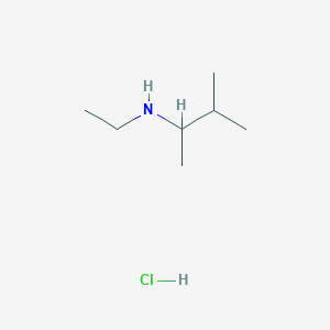 molecular formula C7H18ClN B1519521 乙基(3-甲基丁-2-基)胺盐酸盐 CAS No. 2738-07-0