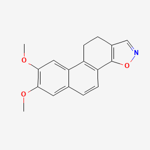 7,8-Dimethoxy-10,11-dihydrophenanthro(2,1-d)isoxazole