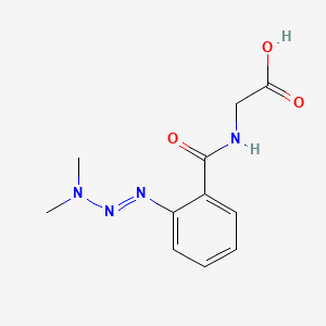 N-(o-(3,3-Dimethyl-1-triazeno)benzoyl)glycine