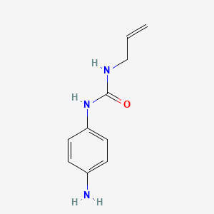 B1519552 1-(4-Aminophenyl)-3-(prop-2-en-1-yl)urea CAS No. 1223584-12-0
