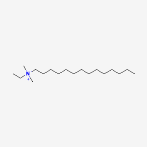 Tetradecyldimethylethylammonium