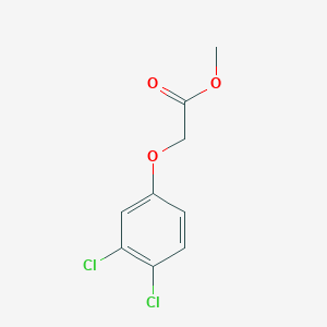 molecular formula C9H8Cl2O3 B1519578 乙酸，2-(3,4-二氯苯氧基)-，甲酯 CAS No. 1928-55-8