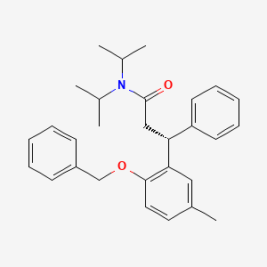 (R)-3-(2-(benzyloxy)-5-methylphenyl)-N,N-diisopropyl-3-phenylpropanamide