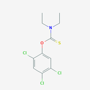 O-(2,4,5-trichlorophenyl) N,N-diethylcarbamothioate