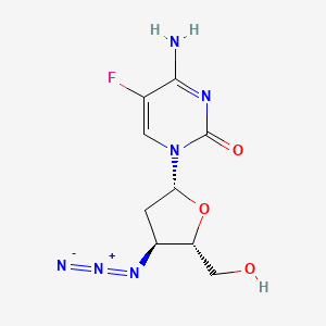 3'-Azido-2',3'-dideoxy-5-fluorocytidine