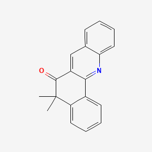 5,5-Dimethylbenzo(c)acridin-6(5H)-one