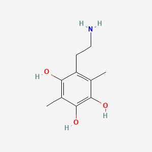 5-(2-Aminoethyl)-3,6-dimethyl-1,2,4-benzenetriol