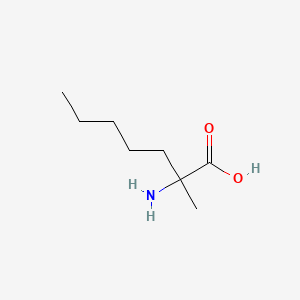 2-Amino-2-methylheptanoic acid