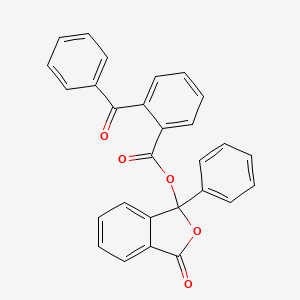 3-Oxo-1-phenyl-1,3-dihydro-2-benzofuran-1-yl 2-benzoylbenzoate