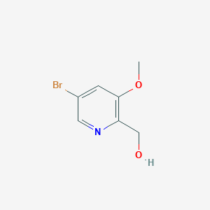 molecular formula C7H8BrNO2 B1519643 (5-溴-3-甲氧基吡啶-2-基)甲醇 CAS No. 1087659-32-2