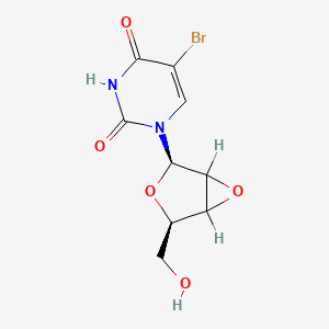 2,4(1H,3H)-Pyrimidinedione, 1-(2,3-anhydro-beta-D-lyxofuranosyl)-5-bromo-