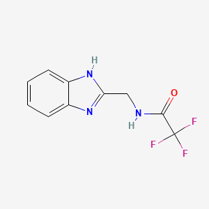 Acetamide, N-(1H-benzimidazol-2-ylmethyl)-2,2,2-trifluoro-