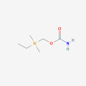 (Dimethylethylsilyl)methanol carbamate