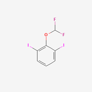 2-(Difluoromethoxy)-1,3-diiodobenzene