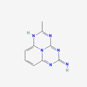 5-Methyl-1,3,4,6,9b-pentaazaphenalen-2-amine