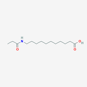 11-(Propanoylamino)undecanoic acid