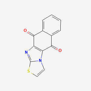 14-thia-11,16-diazatetracyclo[8.6.0.03,8.011,15]hexadeca-1(10),3,5,7,12,15-hexaene-2,9-dione