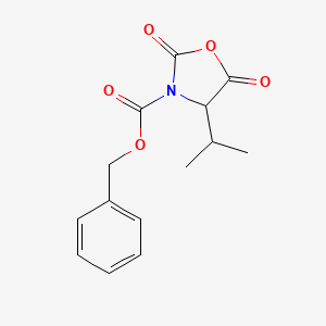 molecular formula C14H15NO5 B15196800 Z-L-Valine NCA 