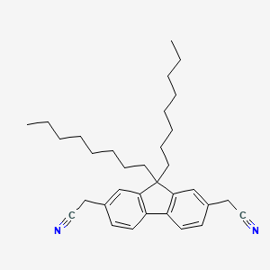 2,2'-(9,9-Dioctyl-9h-fluorene-2,7-diyl)diacetonitrile