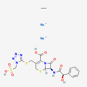 molecular formula C20H24N6Na2O8S3 B15196834 CID 123133936 