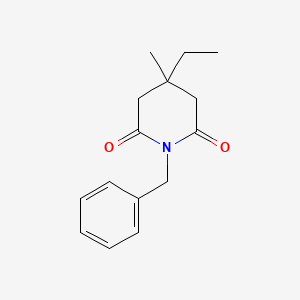 1-Benzyl-4-ethyl-4-methylpiperidine-2,6-dione