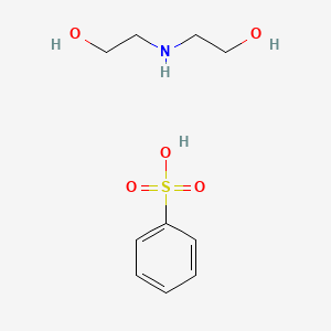 molecular formula C10H17NO5S B15196980 Einecs 299-589-7 CAS No. 93893-02-8