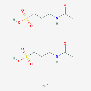 molecular formula C10H22CaN2O8S2 B15197010 CID 9909194 