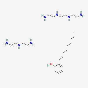 molecular formula C25H55N7O B15197077 Einecs 273-067-9 CAS No. 68937-42-8