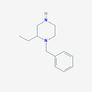 molecular formula C13H20N2 B1519710 1-Benzyl-2-ethylpiperazine CAS No. 1031926-99-4