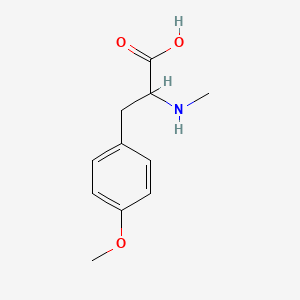 3-(4-Methoxyphenyl)-2-(methylamino)propanoic acid