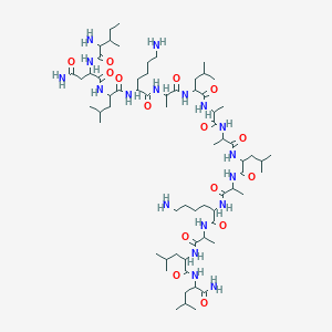 molecular formula C67H124N18O15 B15197182 Mastoparan-7 