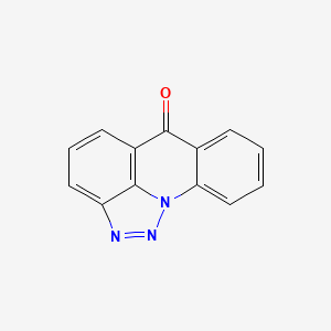 molecular formula C13H7N3O B15197209 6H-(1,2,3)Triazolo(4,5,1-de)acridin-6-one CAS No. 4671-09-4