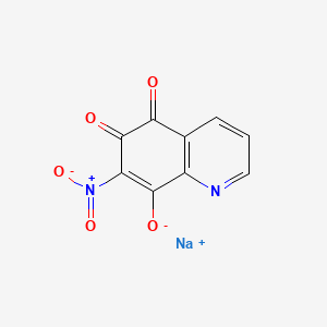 6-Hydroxy-7-nitro-5,8-quinolinedione sodium salt