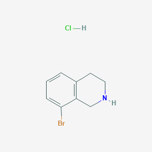 molecular formula C9H11BrClN B1519726 8-溴-1,2,3,4-四氢异喹啉盐酸盐 CAS No. 1159813-53-2