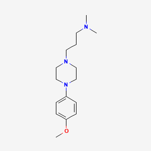 molecular formula C16H27N3O B15197325 Qtu77E85XF CAS No. 895-68-1