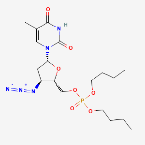 5'-Thymidylic acid, 3'-azido-3'-deoxy-, dibutyl ester