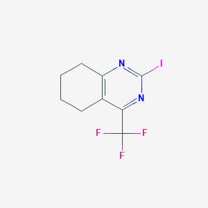 5,6,7,8-Tetrahydro-2-iodo-4-(trifluoromethyl)quinazoline