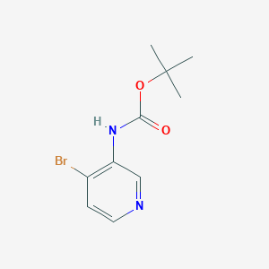 molecular formula C10H13BrN2O2 B1519742 3-Boc-氨基-4-溴吡啶 CAS No. 885275-14-9