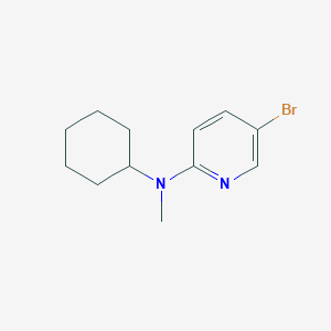 molecular formula C12H17BrN2 B1519754 5-溴-2-(N-环己基-N-甲基氨基)吡啶 CAS No. 1125410-01-6