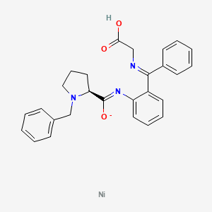 (2S)-1-benzyl-N-[2-[N-(carboxymethyl)-C-phenylcarbonimidoyl]phenyl]pyrrolidine-2-carboximidate;nickel