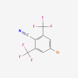 4-Bromo-2,6-bis(trifluoromethyl)benzonitrile