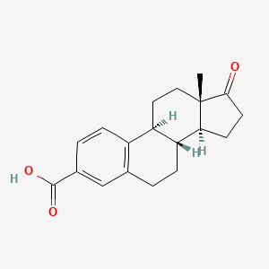 (8R,9S,13S,14S)-13-Methyl-17-oxo-7,8,9,11,12,13,14,15,16,17-decahydro-6H-cyclopenta[a]phenanthrene-3-carboxylic acid