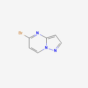 molecular formula C6H4BrN3 B1519775 5-Bromopyrazolo[1,5-a]pyrimidine CAS No. 1159981-95-9