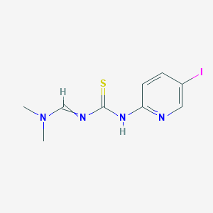 N-[(dimethylamino)methylene]-N'-(5-iodo-2-pyridinyl)thiourea